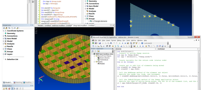 Introduction to Programming with the Femap API – Webinar Recording Available